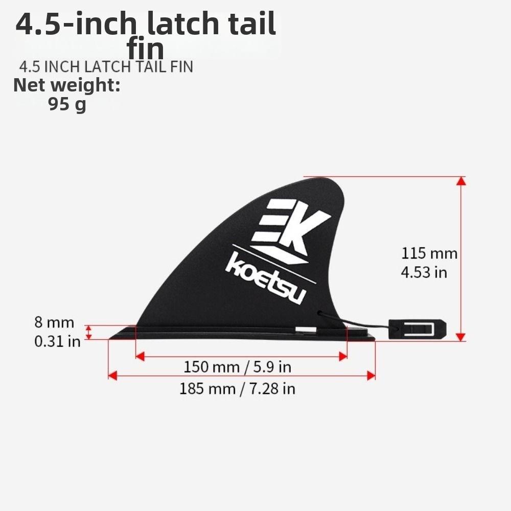 Multicolors Slide-in Surfboard Fin Nylon Stand Up Paddle New Detachable Surf Plate