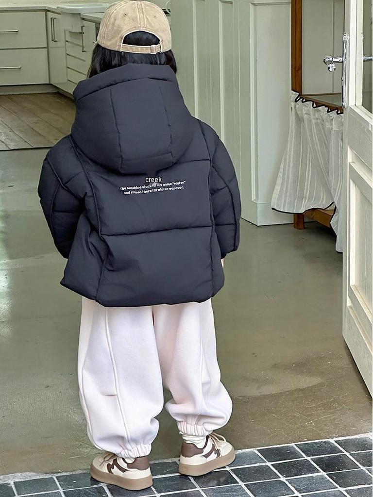 2025 Autumn/Winter Kids' Down Coat – Thick, Trendy Outerwear for Boys & Girls