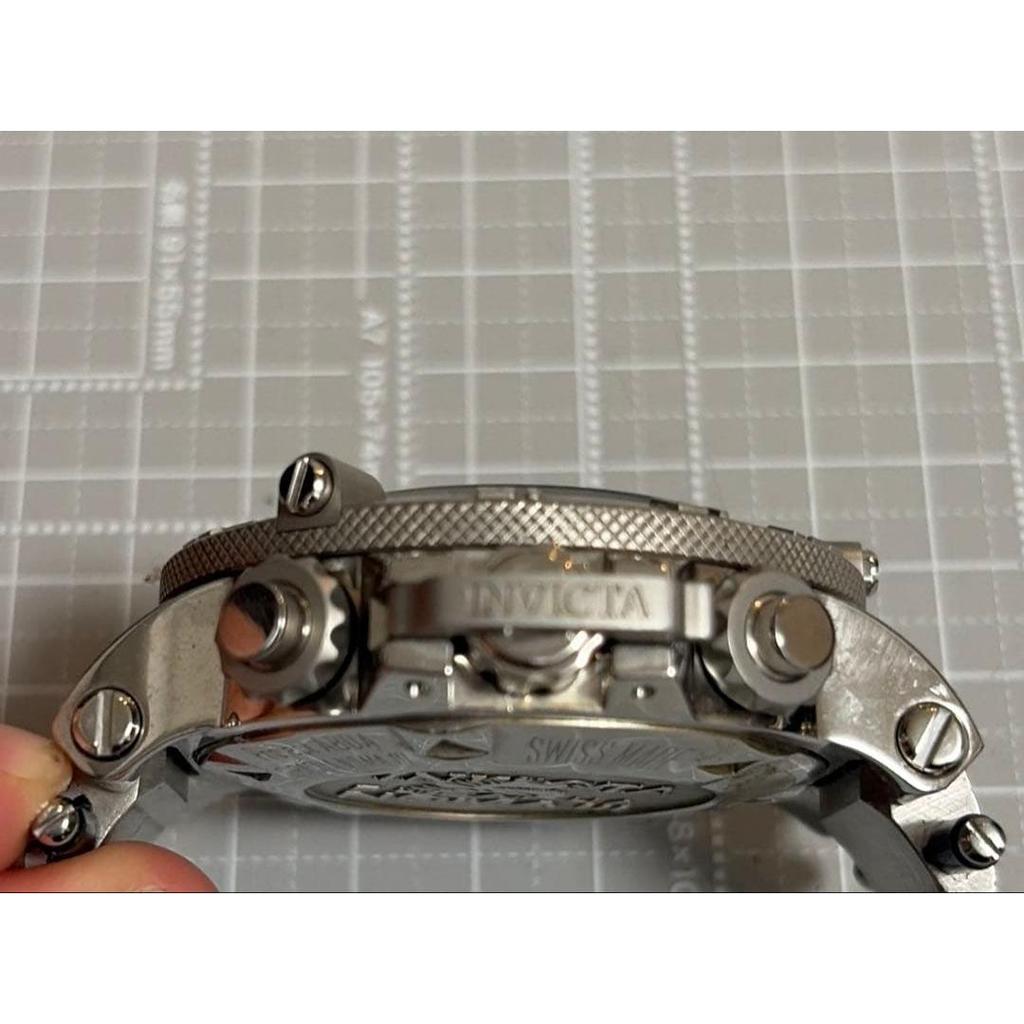 Used invicta invicta men's chronograph quartz no battery belt