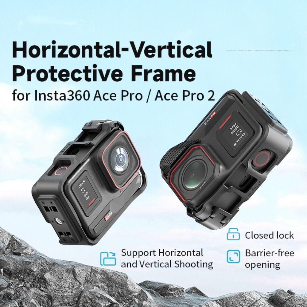 Cadru protector orizontal vertical pentru Insta360 Ace Pro 2/Ace Pro/Ace Accesorii pentru cameră de acțiune