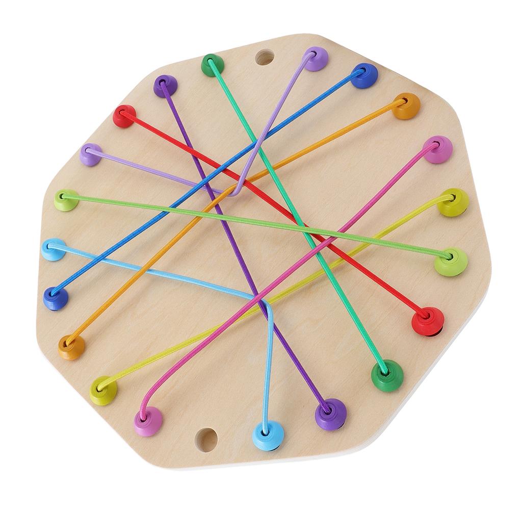 Seilknackspiel für Kinder: Knotenrätsel, soziales Brettspiel zur Förderung von Logik, Denkvermögen und Konzentration