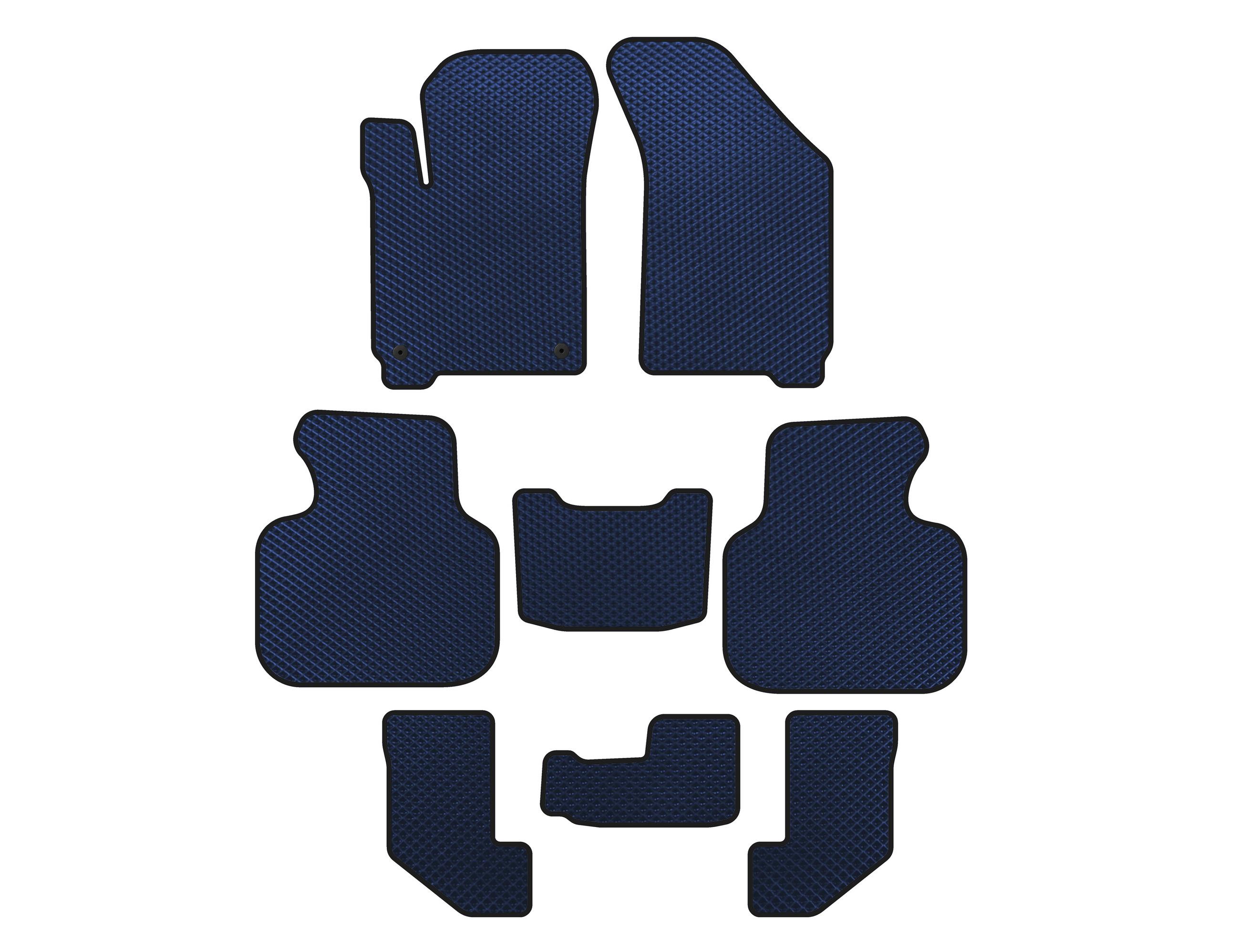 

EVA mats (2008-2011, 3 rows, Blue) for Dodge Journey 2008-