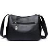 Soft Leather Multi-pocket Messenger Bag Women's Shoulder Bag