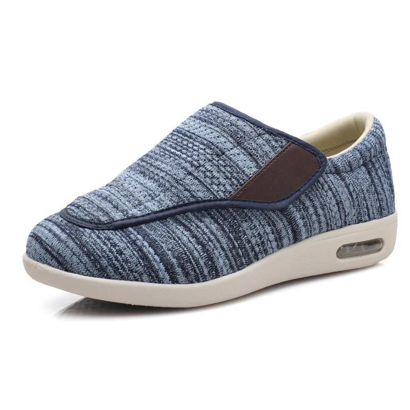 TWBEB Senile Orthopedics Wide Feet Swollen Women Shoes Thumb Eversion Adjusting Soft Comfortable Diabetic Shoe Men Walking Shoes
