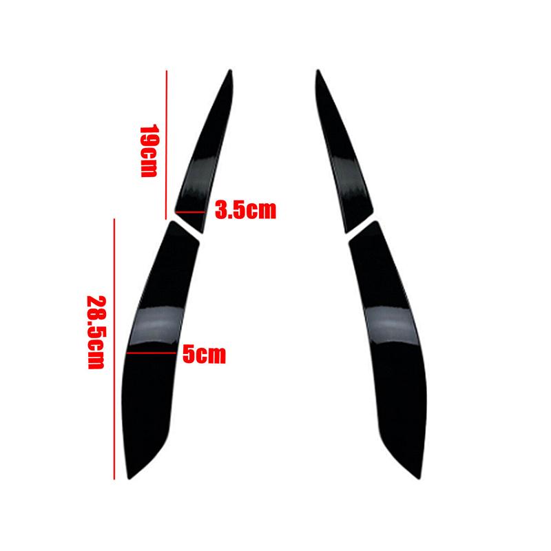 Für VW Volkswagen Zubehör Golf 6 MK6 Standard 2008-2013 Rücklicht Rücklicht Licht Augenlid Augenbraue Abdeckung Trim