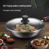 Kobach 32cm Traditional Refined Iron Wok