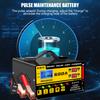 Voltage Temperature Detection Automatic Stop 12V 24V 600A EU/US Plug Intelligent Pulse Repair Car Battery Charger Digital LCD Display