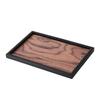 Luxury Wooden Storage Tray Retro Jewelry Perfume Tray Living Room Kitchen Organizer Plate Multifunction Removable Trays Decor