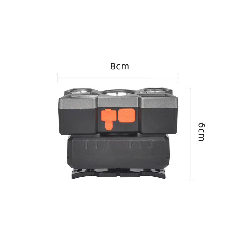 Rechargeable Super Bright Long-Range Headlamp for Outdoor Night Activities - Five LEDs