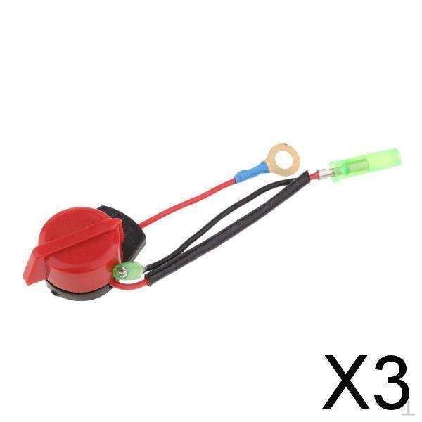 

3xEngine On Off Kill Switch for Honda GX160 Generator Mower Water Pump