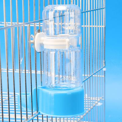 140ML podajnik wody dla ptaków automatyczny dozownik karmy dla papug z kontrolą grawitacji szczelny podajnik pokarmu do klatki