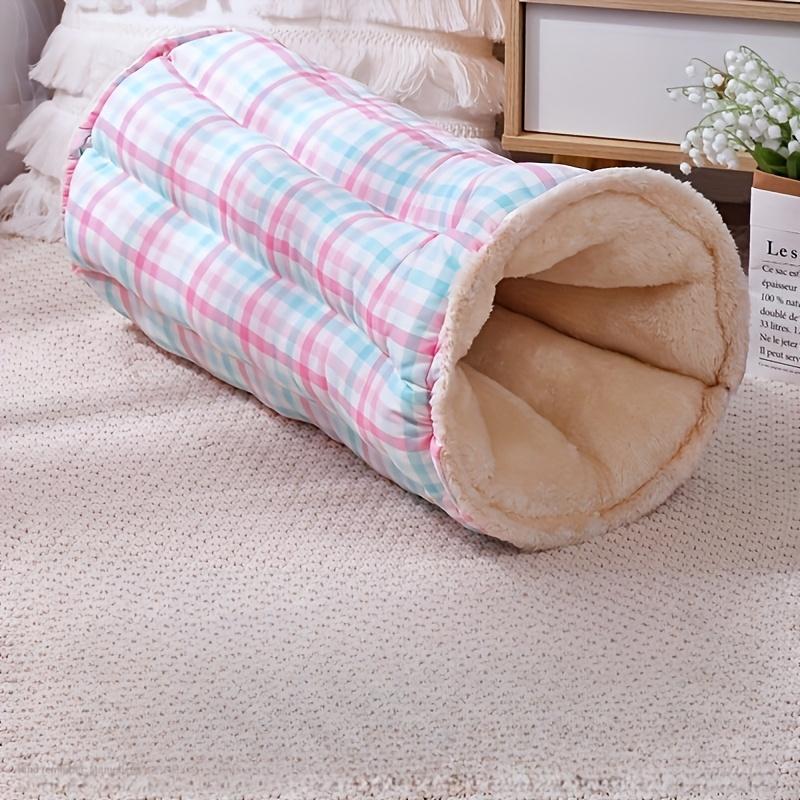 Winter Warm Cat Mat Tunnel Cat Bed Cat Toy Nest Sleeping Mat Closed Cat Mat Pet Dual-purpose Nest Mat Four Seasons Universal