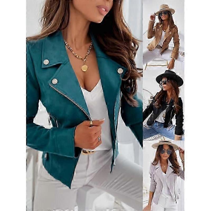 Fashion Warm Long Sleeve Jacket Women Autumn Winter Misfit Fringe Solid Women's Coats Slim Boyfriend Style Jackets Coat 17079 2025