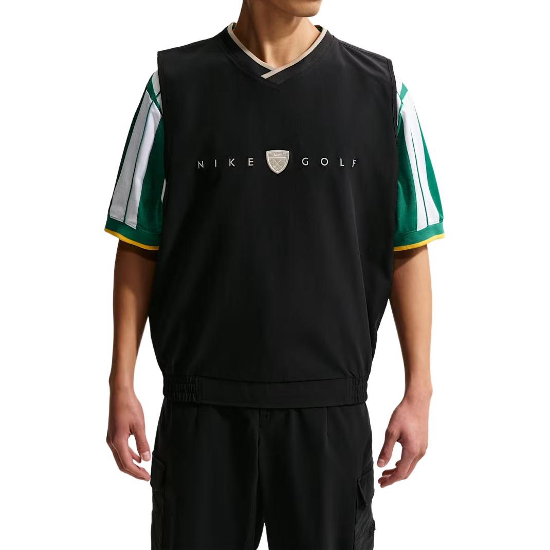 

Мужская безрукавка для гольфа Nike Fairway Fresh с логотипом-буквой, свободная, топ IB0311-010 S