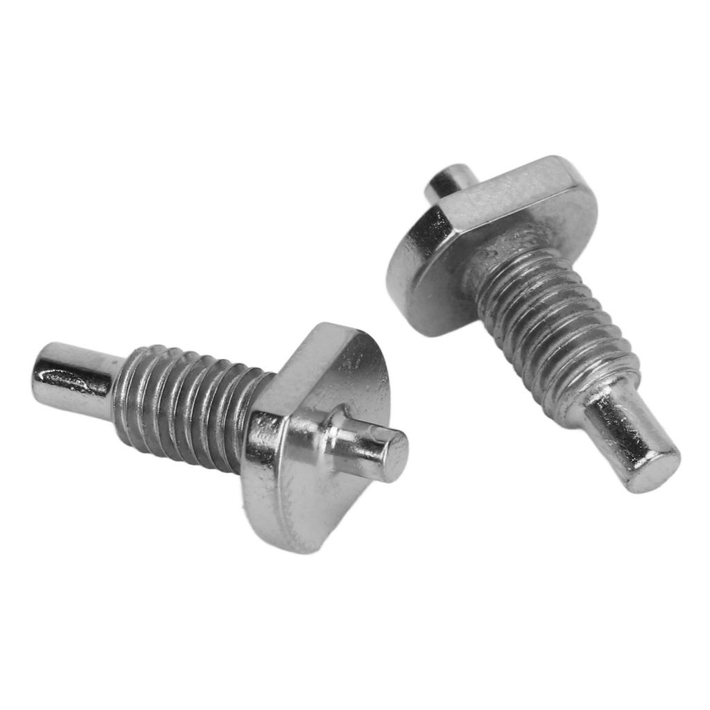 2PCS Bike Crank Arm Cap Spanner Pin Stainless Steel Bike Pin Spanner Wrench Spare Screws for
