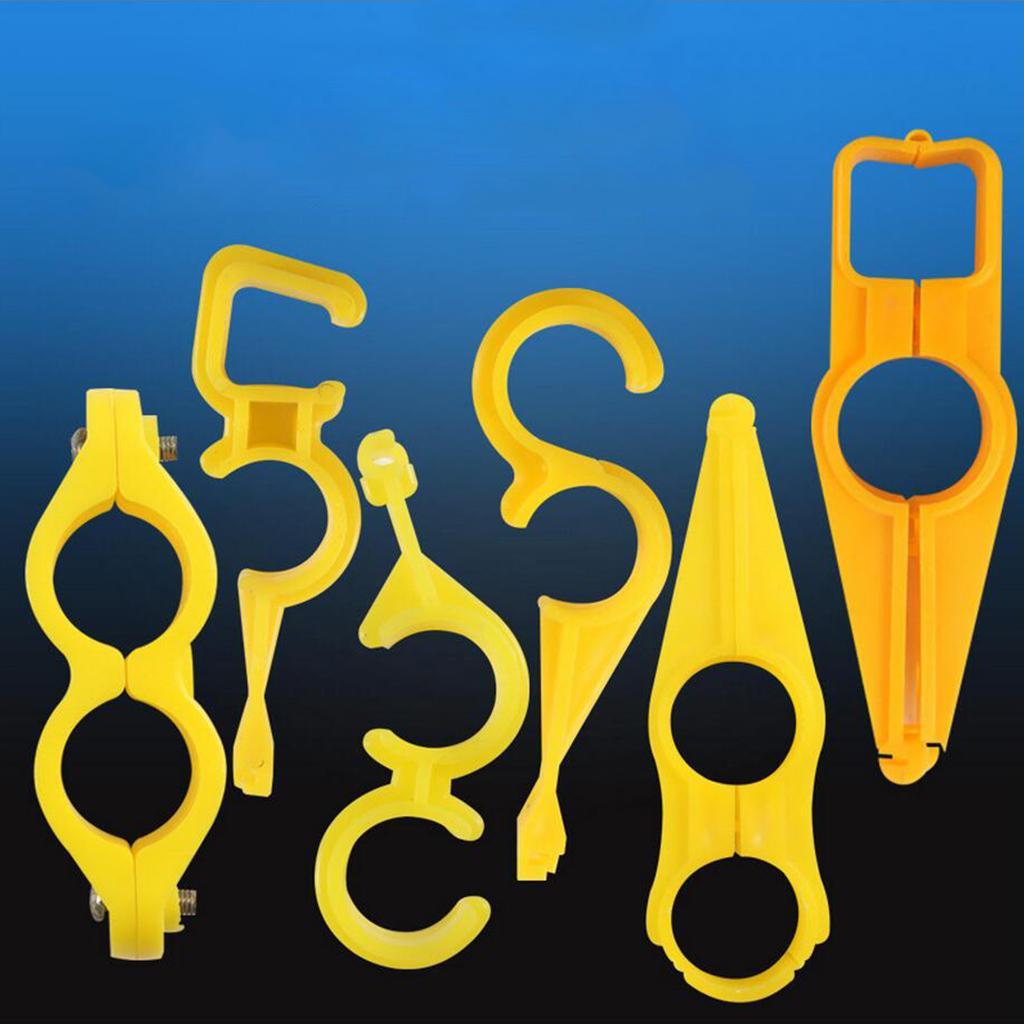 

Chicken House Waterline Clip Durable Plastic Drinking Pipe Fastener Poultry Equipment for Hen Coop System S