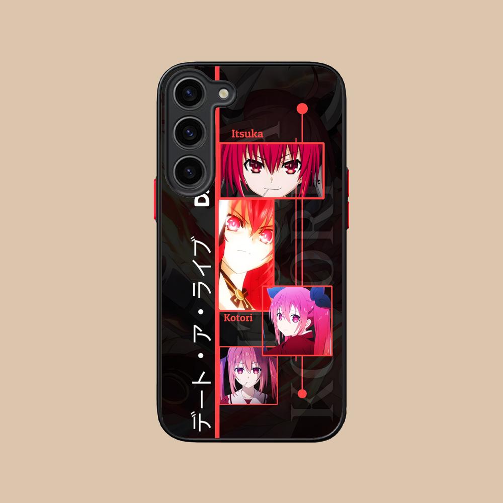 Date a Live Kotori Itsuka Silikon Handyhülle für Samsung Galaxy S26 S25 S24 S23 S22 S21 Plus FE Ultra Bunte Hülle