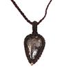 Macrame Thread Gemstone Handmade Jewelry 20-36''Ad Turtella Jasper Pendant