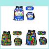 Rainbow Friends Backpack With Ice Pack Lunch Bag And Pen Case For Daily Use