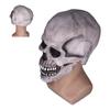 Scary Skull Mask with Movable Jaw Flexible Latex Halloween Costume Party Props Cosplay Accessory