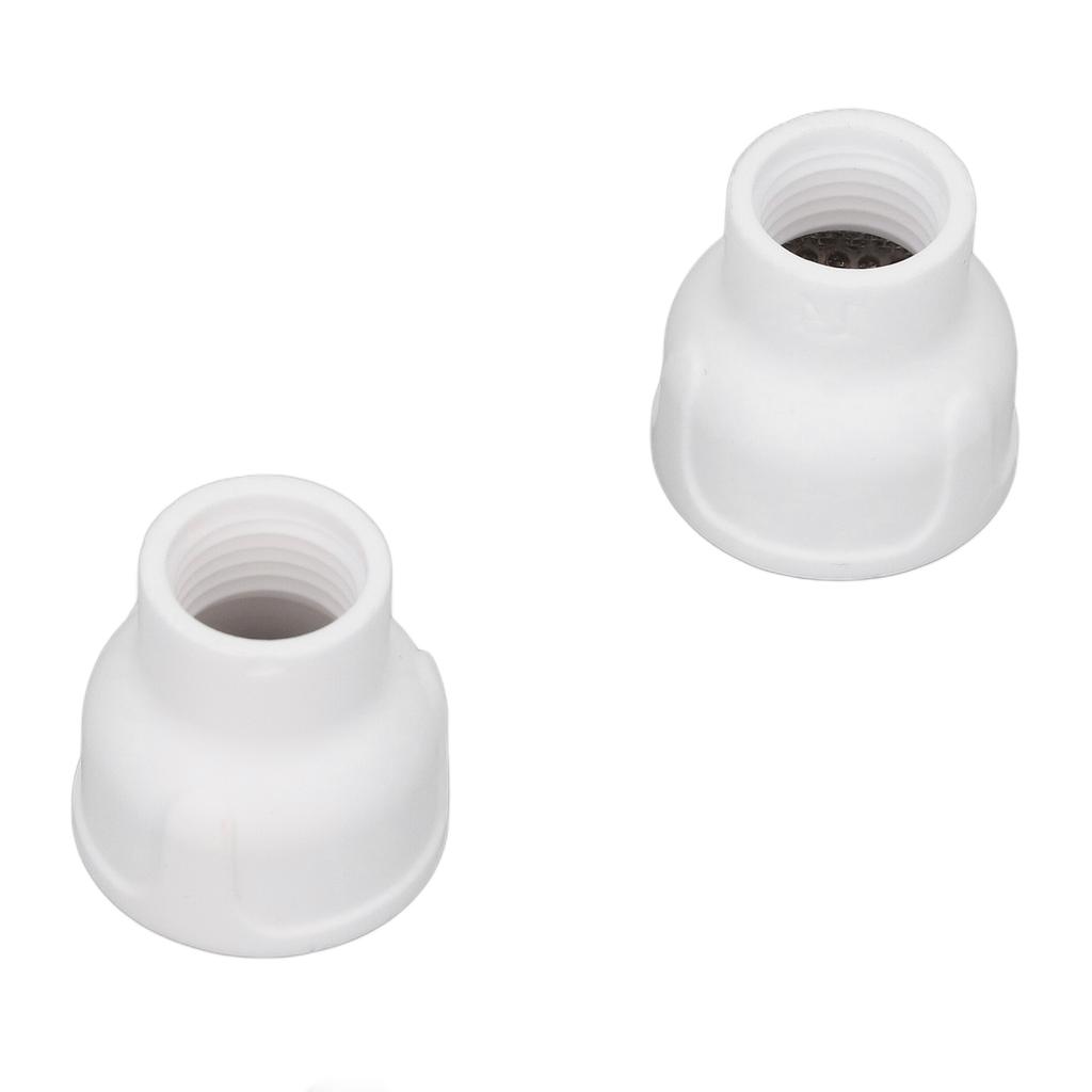 2PCS TIG Welding Cup White Color 2.4mm Filter Center Hole Ceramic TIG Cup for Argon Arc Welding Gun