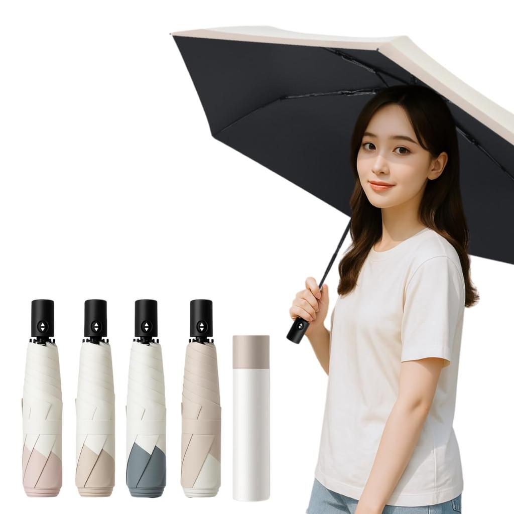Prv 2025 model great when 210g folding For both sunny and rainy bicolor super automatic opening and opening and lightweight feels like UV light rain