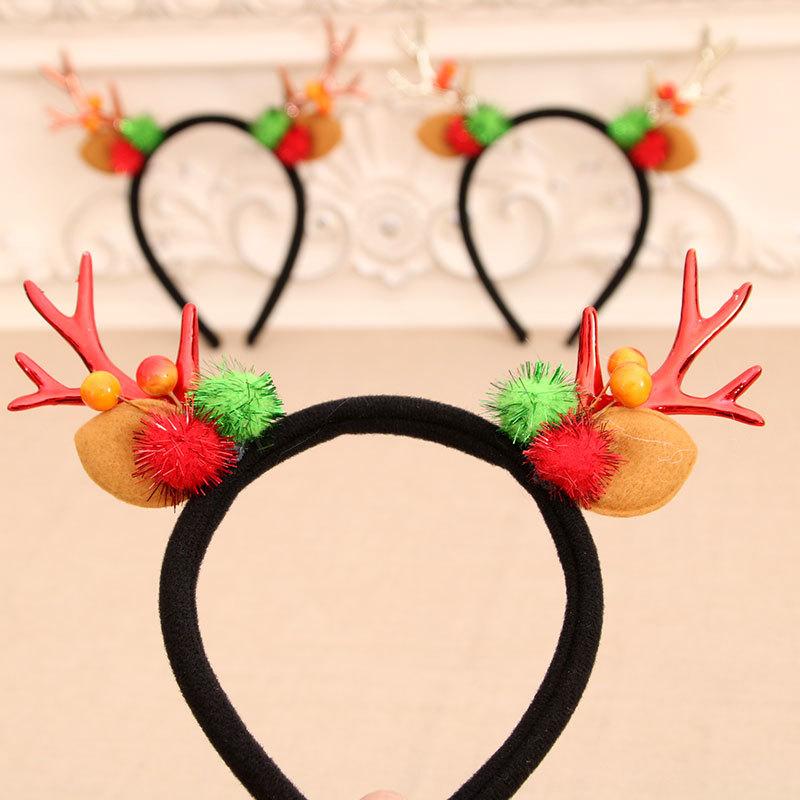 Christmas Antler Buckles Christmas Buckles Headband Headband Christmas Decorations Christmas Gifts Gifts