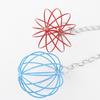 Round Rabbit Grass Feeder Stainless Steel Hay Feeder Ball Hay Holder Hanging Grass Ball  Chew Toys