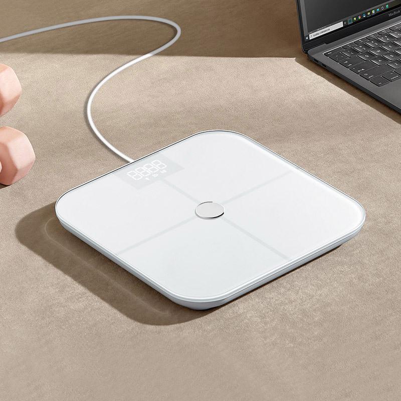 Yun Kang Bao Smart Bluetooth WiFi Body Fat Scale with Eight Electrodes for Accurate Household Measurement