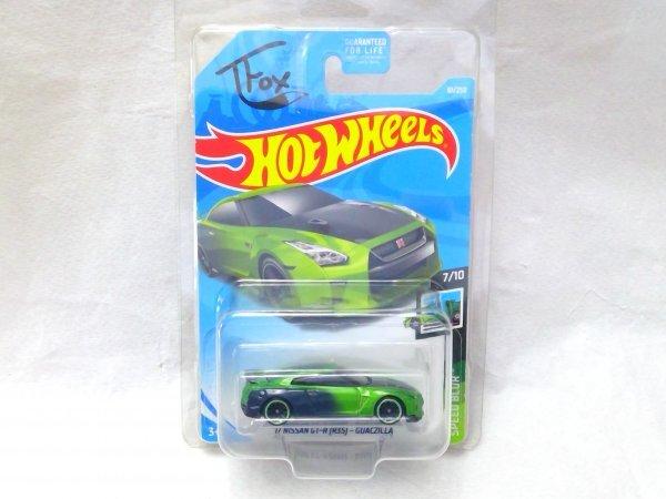 Hot Wheels 17 NISSAN R35 GUACZILLA Tanner FOX GT-R