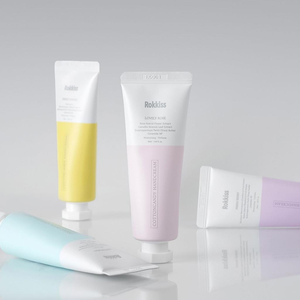 Cotton Candy Hand Cream 4-Piece Set (2 Sets)