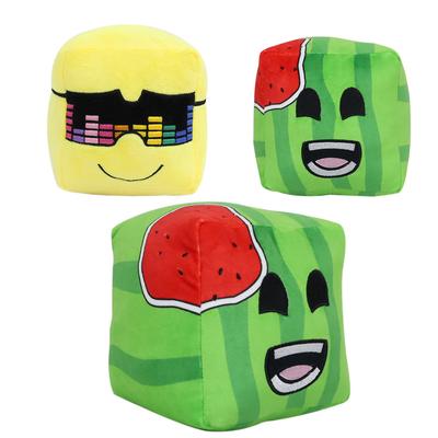 New15cm Sunny And Melon Plush Toy Cartoon Anime Cute Dolls Stuffed Soft Toy Special Birthday Gift For Kids Adults and Room Decor