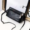 New Style Mother Trendy Women's Bag Solid Color Pu Women's Slanted Strap Shoulder Bag Bow Soft Leather Small Bag