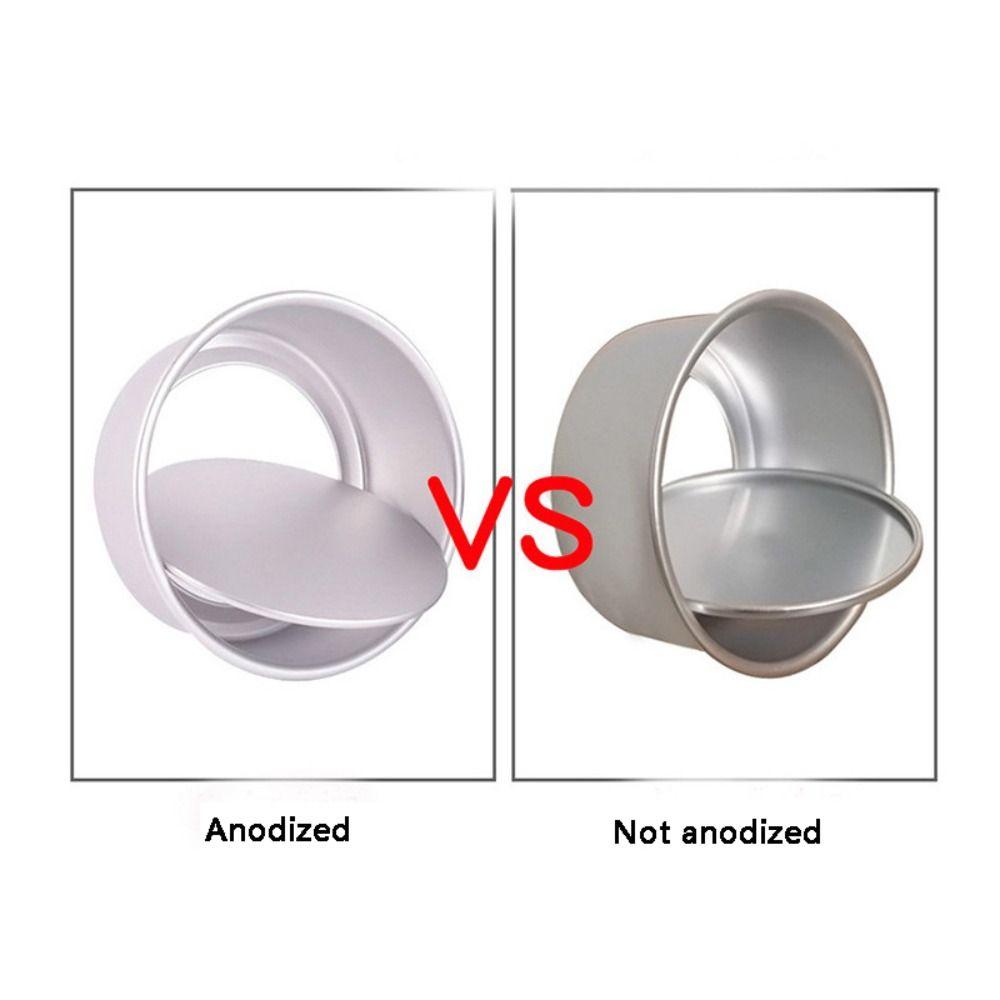 Round Pudding Mold Removable Bottom Baking Mould Deep Cake Tin Bakeware