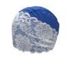 Long Hair Lace Swimming Cap Waterproof Bathing Cap Fashion Women Swim Cap  Swim Pool