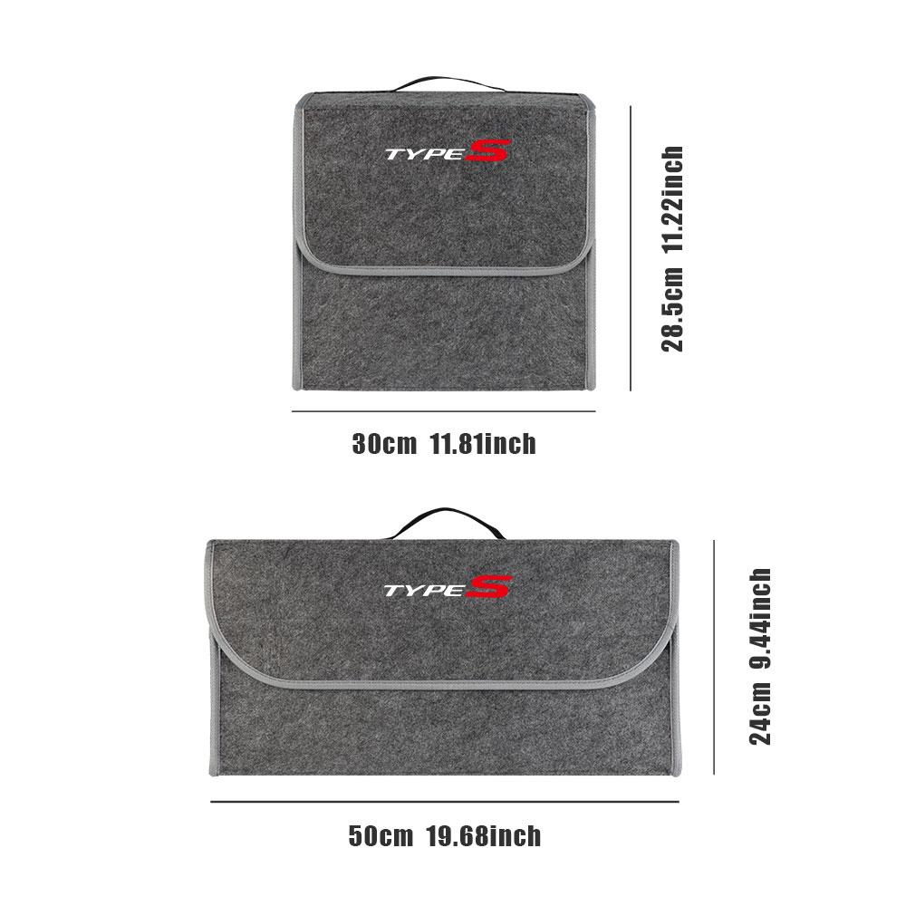 AYW1 1Pcs Car Trunk Storage Box Sundries Stowing Tidying Case For Honda Odyssey Spirior CR-V Civic HR-V City Accord Fit Pilot