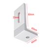 1/4/10pcs Solar Panel Module Aluminum Bracket L Solar Mount Bracket For RV Boat Off Grid Roof Solar System Accessories