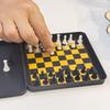 Mini Magnetic Xiangqi Set for Kids - Portable Iron Box with Board & Rubber Pieces