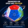 Sengso Megaminx 6X6 Speed Cube, Stickerless Dodecahedron Puzzle Cube, High Difficulty Brain Teaser For Adults & Teens Cubers