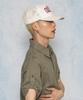 GLACK Gc087 Franken Coating Crochet Ball Cap (Ivory)