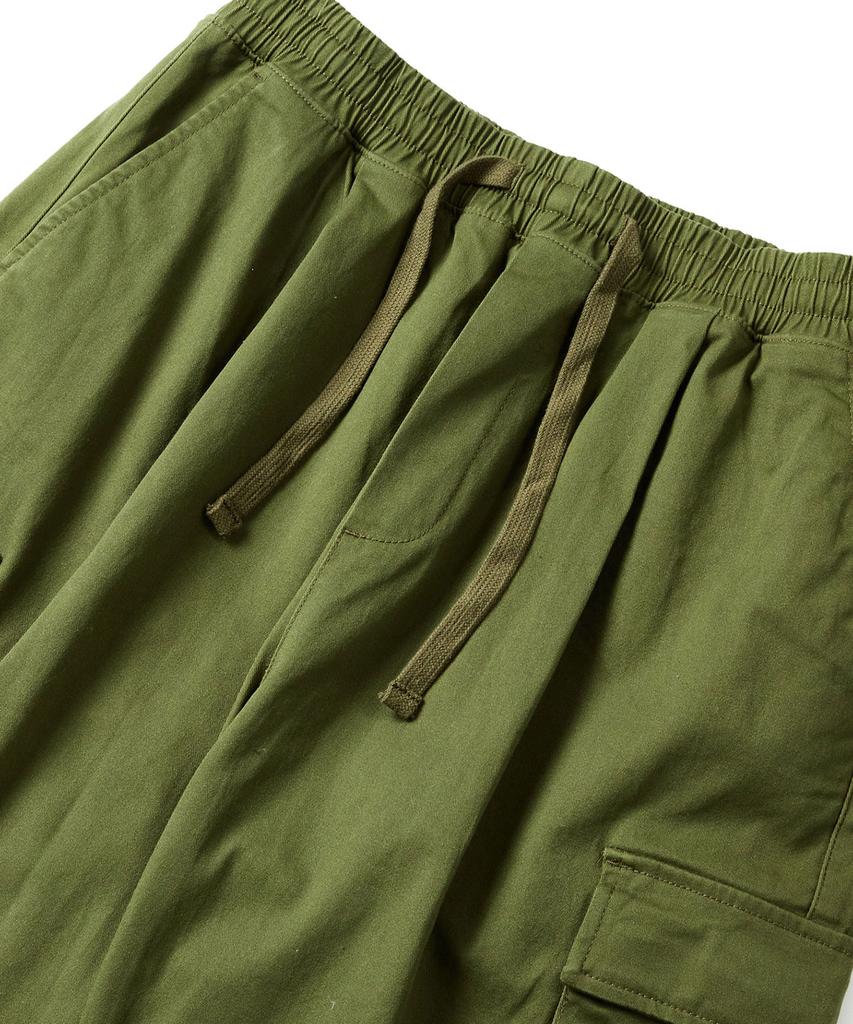 KULTE Wide Cargo Pants Khaki