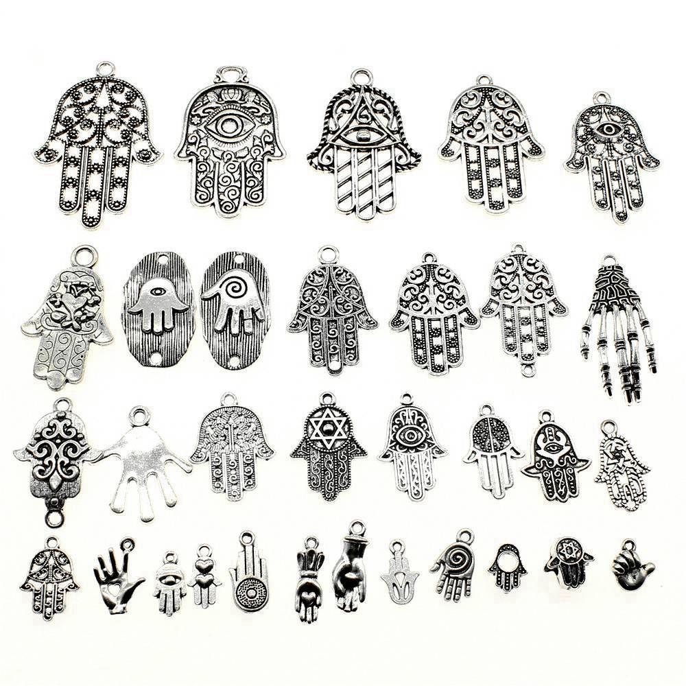 1 Set Mix Charms Culture Pendants For Gothic Halloween Jewelry Bulk
