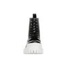 Balenciaga Strike Lace Up Boot Black White 589338WA9671090