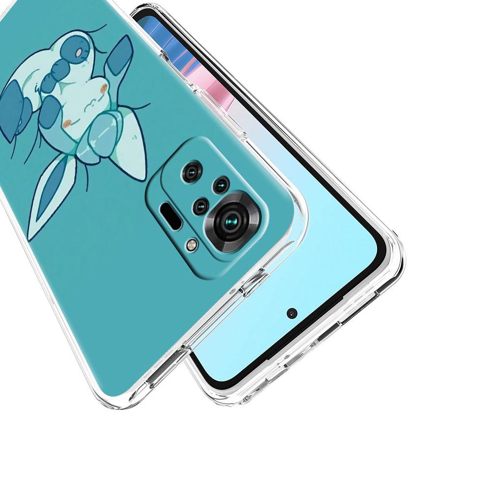 Pokemon Süße Eevee Telefonhülle für Xiaomi Redmi Note 11 10 9 8 Pro 9S 10S 9A 9C Stoßfestes K40 8T 7 9T TPU Silikon Soft Cover