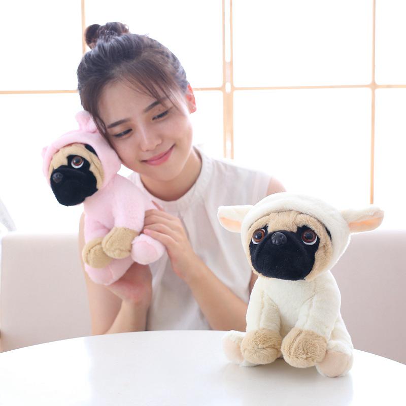 Transforming Plush Shar Pei Dog - Annual Mascot Puppy Doll Customization