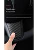 Tesla Model 3/Y Steering Wheel Button Carbon Fiber Texture Sticker - Protective and Decorative Accessory