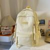 Schoolbag cute girl schoolbag large capacity college style junior high school girl high school college student backpack leisure travel backpack