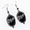 Retro Skull Moth Witch Earrings - Mysterious Witch Jewelry