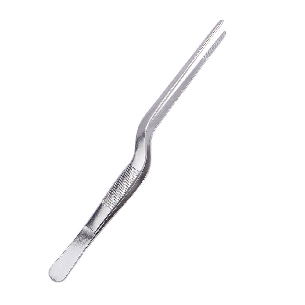 6 Sizes Serving Presentation Chef Grill Stainless Steel BBQ Clip Pliers Food Tweezer Barbecue Tongs