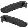 UNIVERSAL CAR ARMREST Screwed To the Backrest of the DRIVER'S Seat Right + PASSENGER'S Seat Left + 2x Mounting Kits 4 Pcs. SET